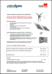 UMTS Webcam mit Solar- und Windkraft Stromversorgung