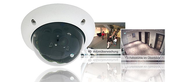 Mobotix D24M-Sec Mono Dome Netzwerkkamera