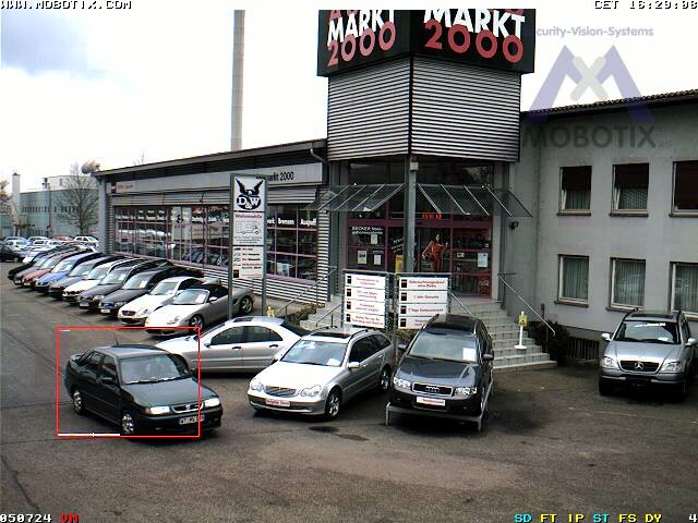 Überwachungskamera Autohaus, KFZ Werkstatt